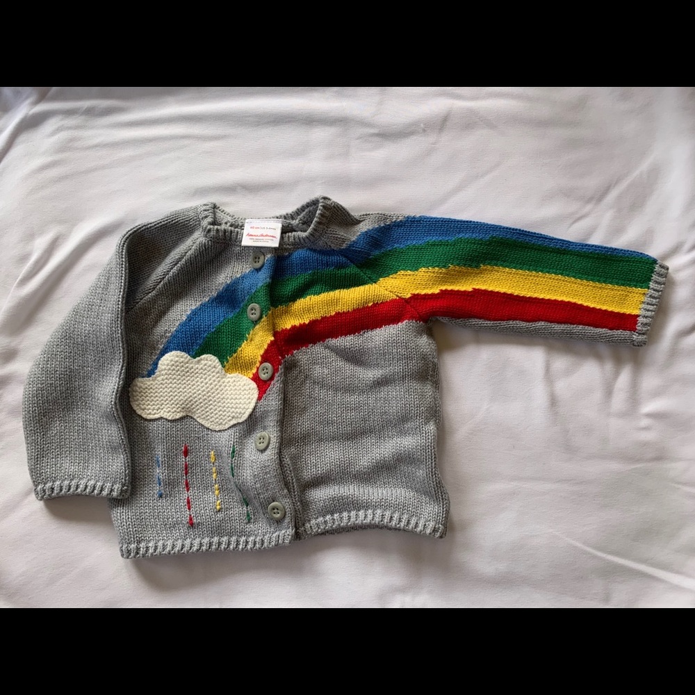 Hanna Andersson Rainbow Cardigan